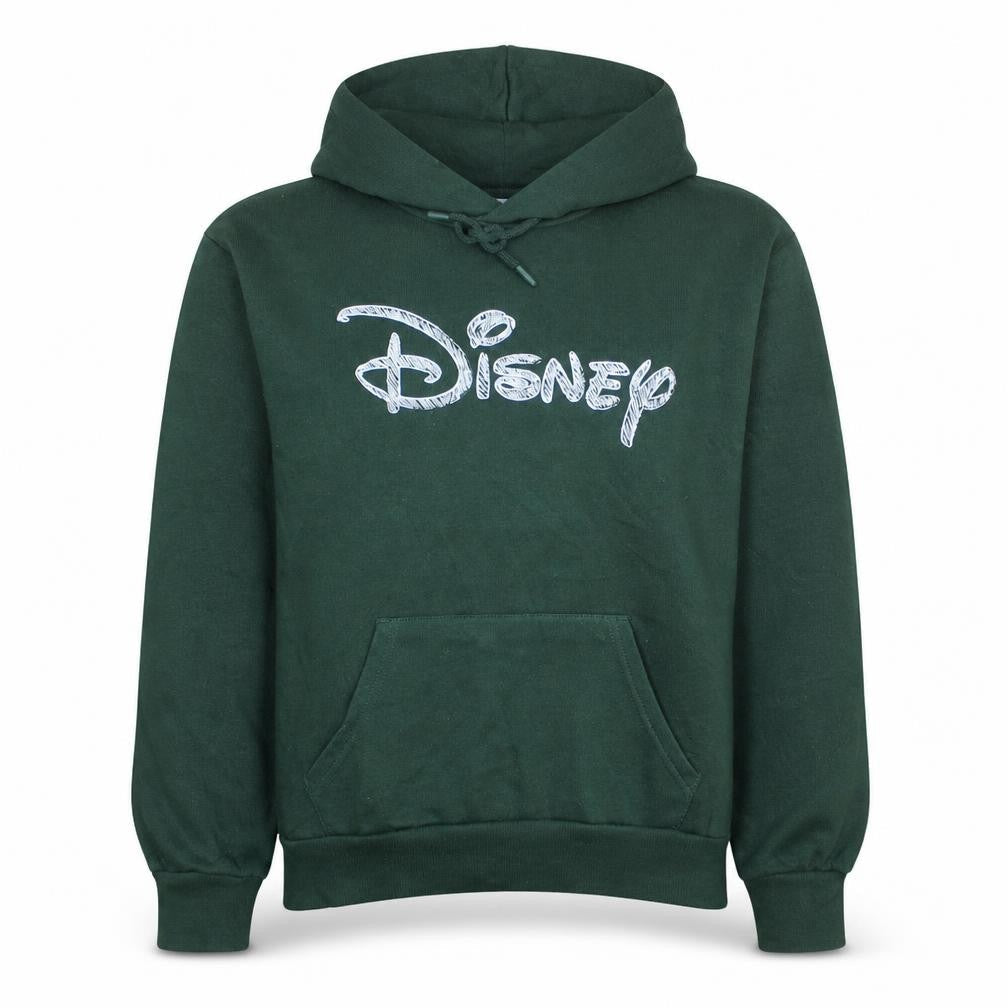 Disney Green Women's Pullover Hoodie Small Primark Cares