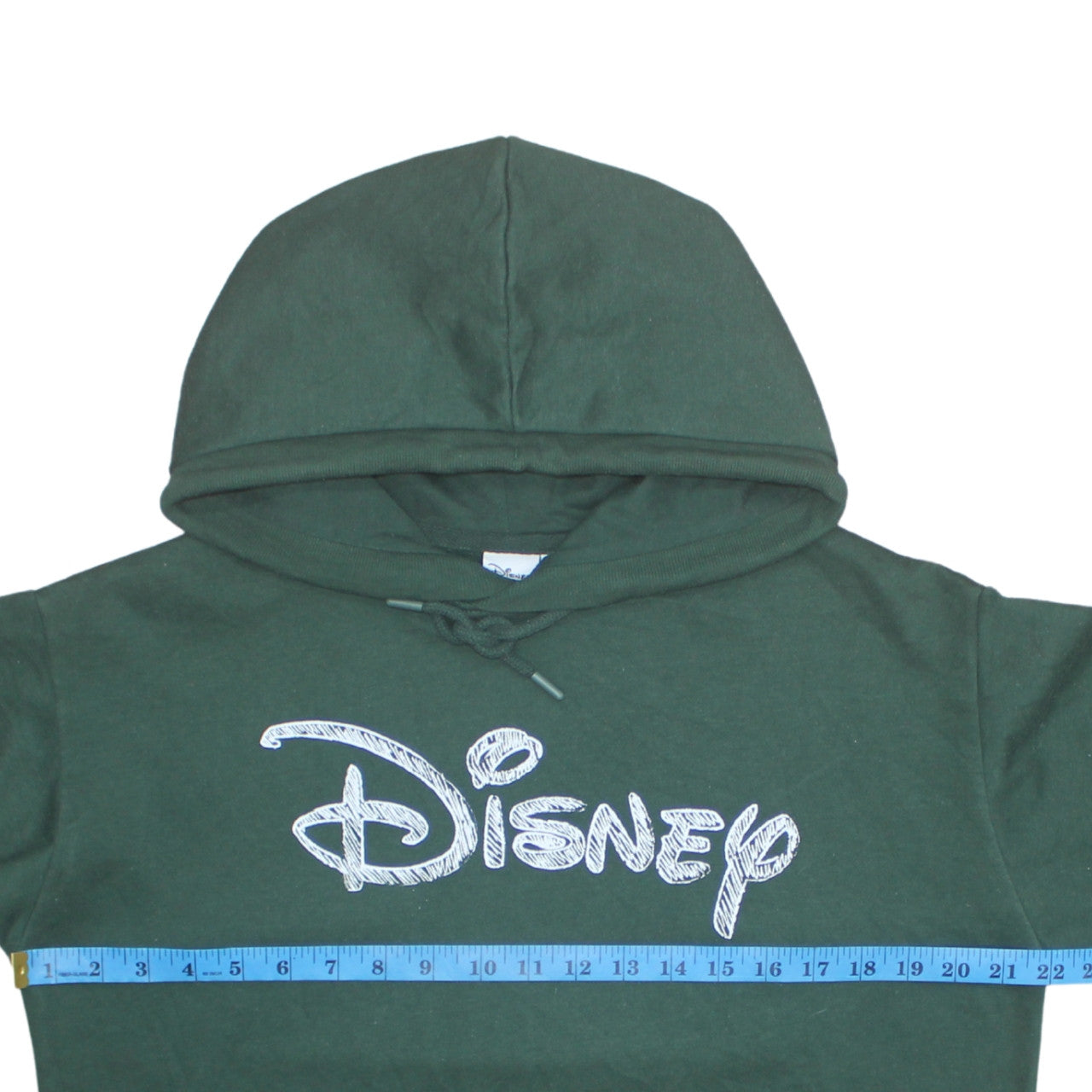 Disney Green Women's Pullover Hoodie Small Primark Cares