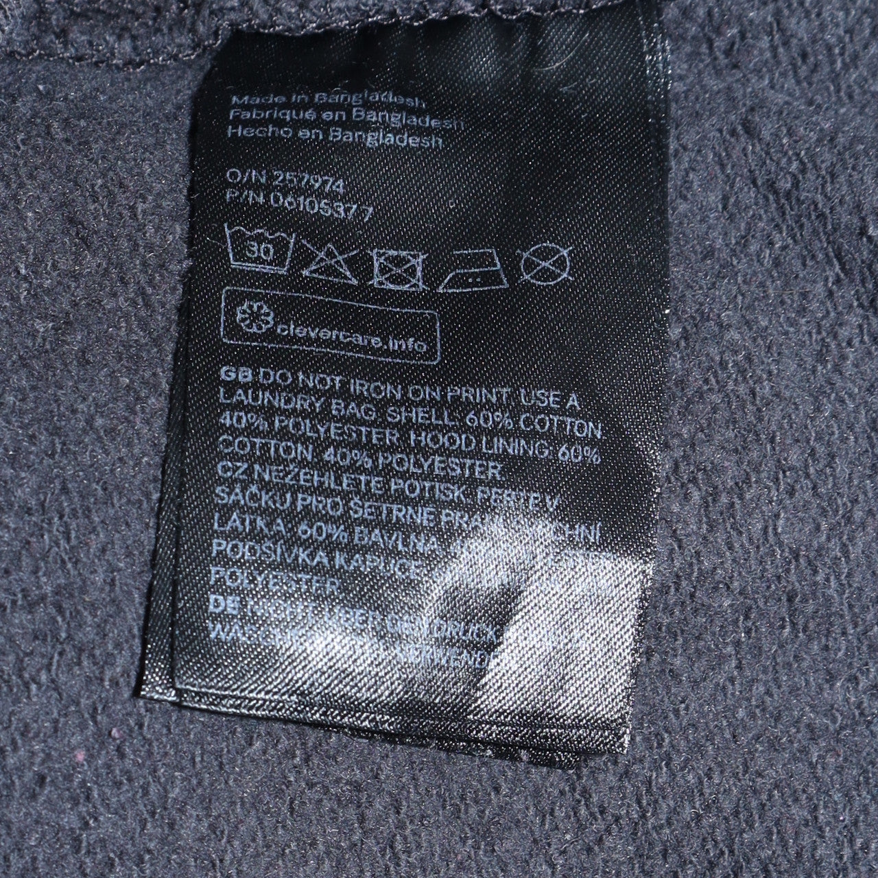 H&M L.O.G.G. Womens Black Rolling Stones Pullover Hoodie Size 12