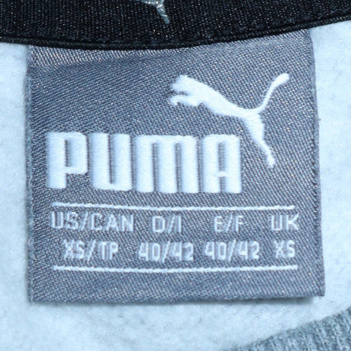 Puma Men's Grey Crew Neck Pullover Sweatshirt XS
