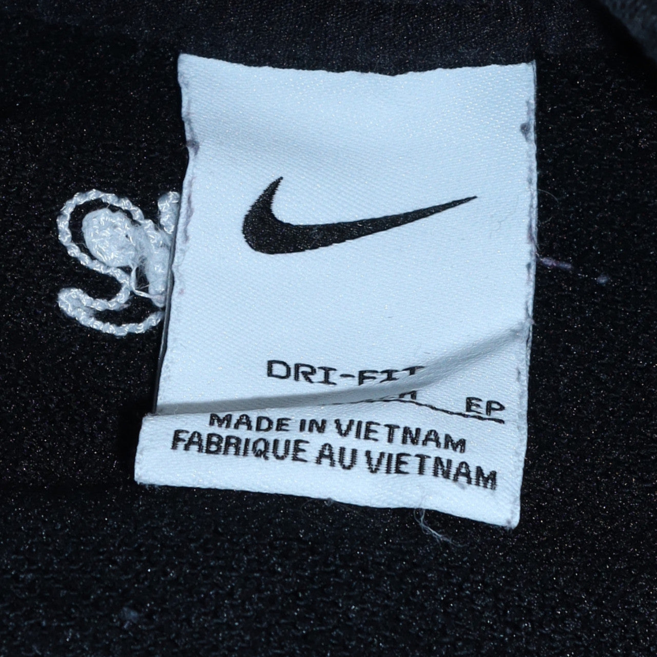 Nike Womens Black Dri-Fit Crew Neck Pullover Sweatshirt Size S