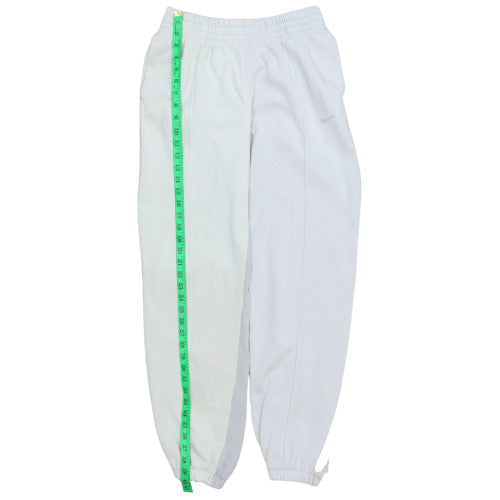 Nike Women's White Fleece Jogger Sweatpants Size S