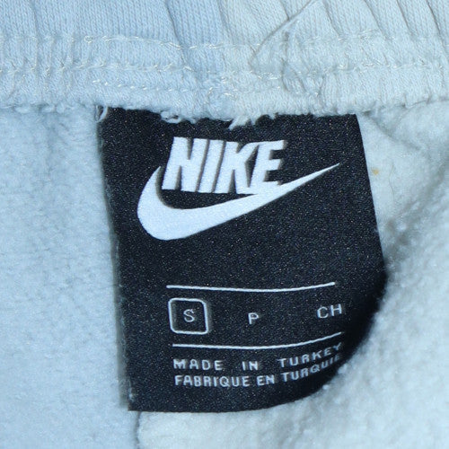 Nike Women's White Fleece Jogger Sweatpants Size S