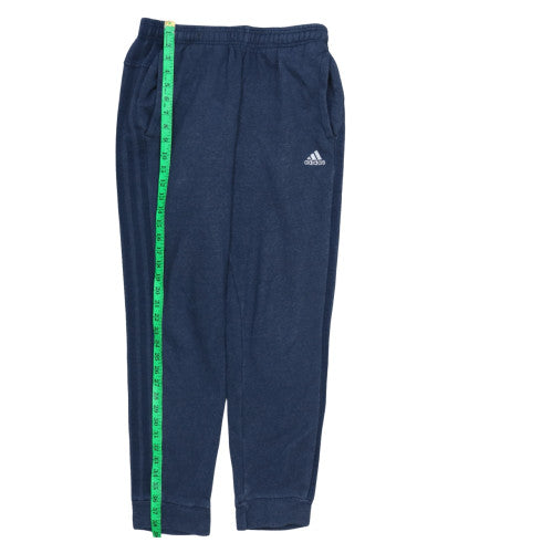 Adidas Men's Blue Regular Fit Fleece Jogger Sweatpants M