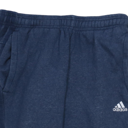 Adidas Men's Blue Regular Fit Fleece Jogger Sweatpants M