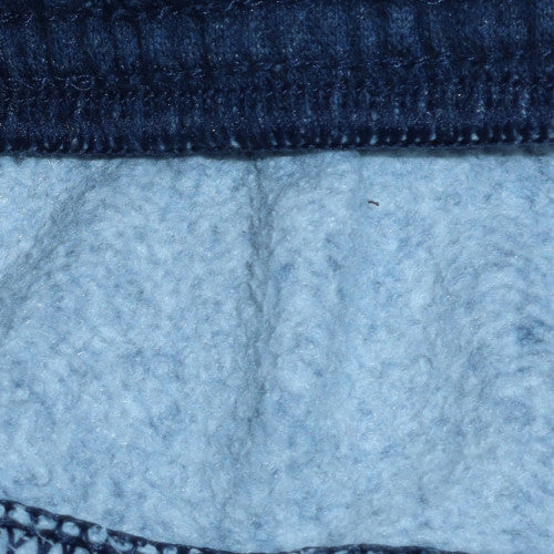 Adidas Men's Blue Regular Fit Fleece Jogger Sweatpants M
