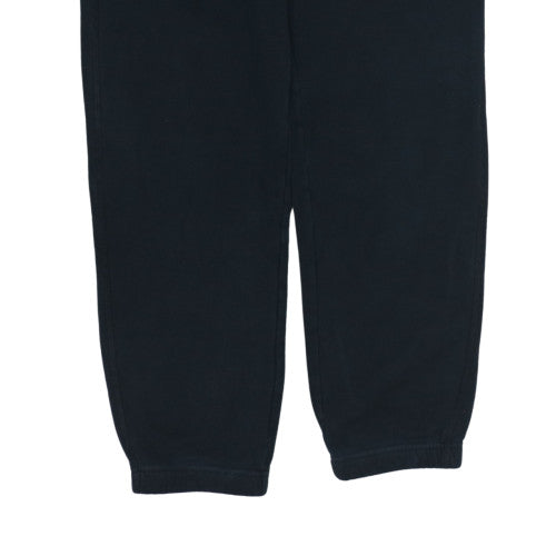 Converse Men's Black Fleece Sweatpants S Regular Fit Logo Joggers