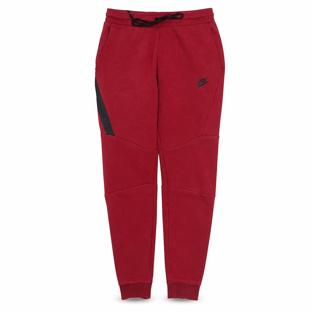 Nike Men's Red Sweatpants Jogger S Slim Fit Cotton Blend Trousers