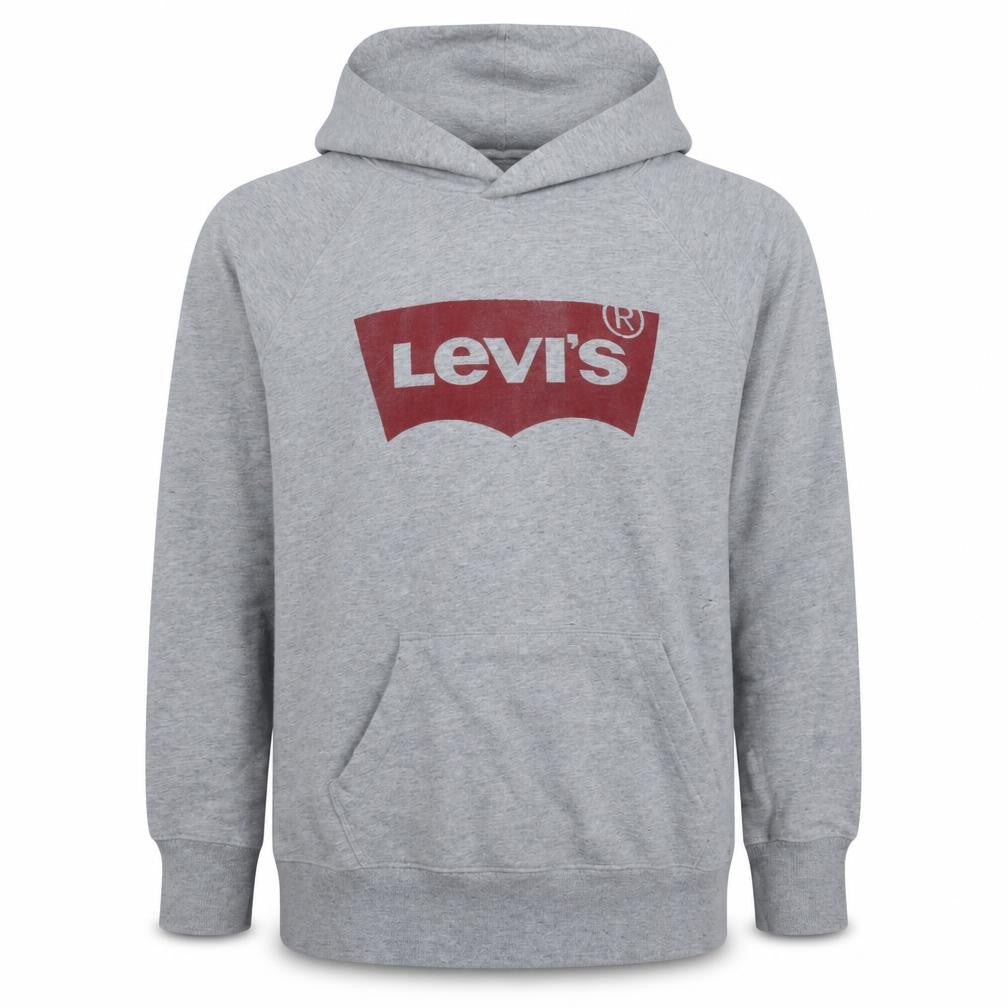 Levi's Men's Grey Pullover Hoodie M Classic Logo Sweatshirt