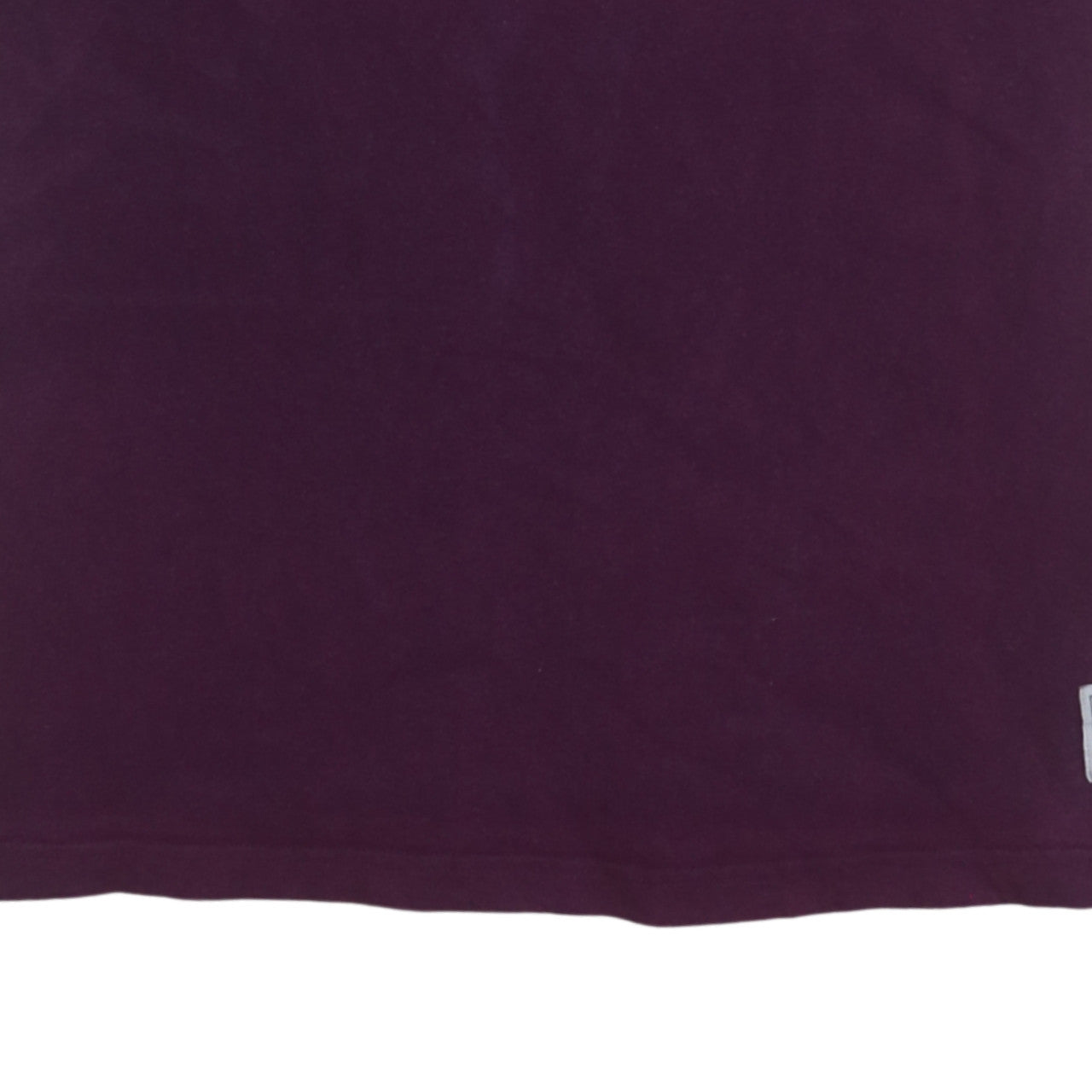 Tommy Jeans Men's Purple Logo Crew Neck Cotton T-Shirt Size L