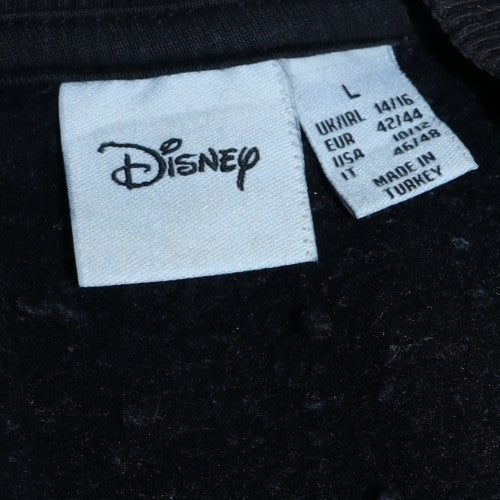 Disney x Primark Womens Black L Sweatshirt Mickey & Friends Graphic
