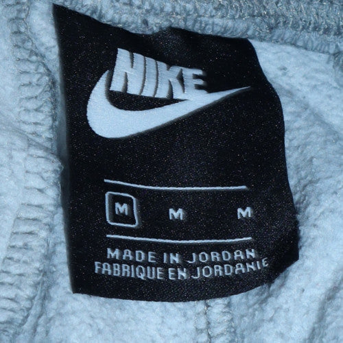Nike Men's Grey Jogger Sweatpants M Cotton Blend Sportswear