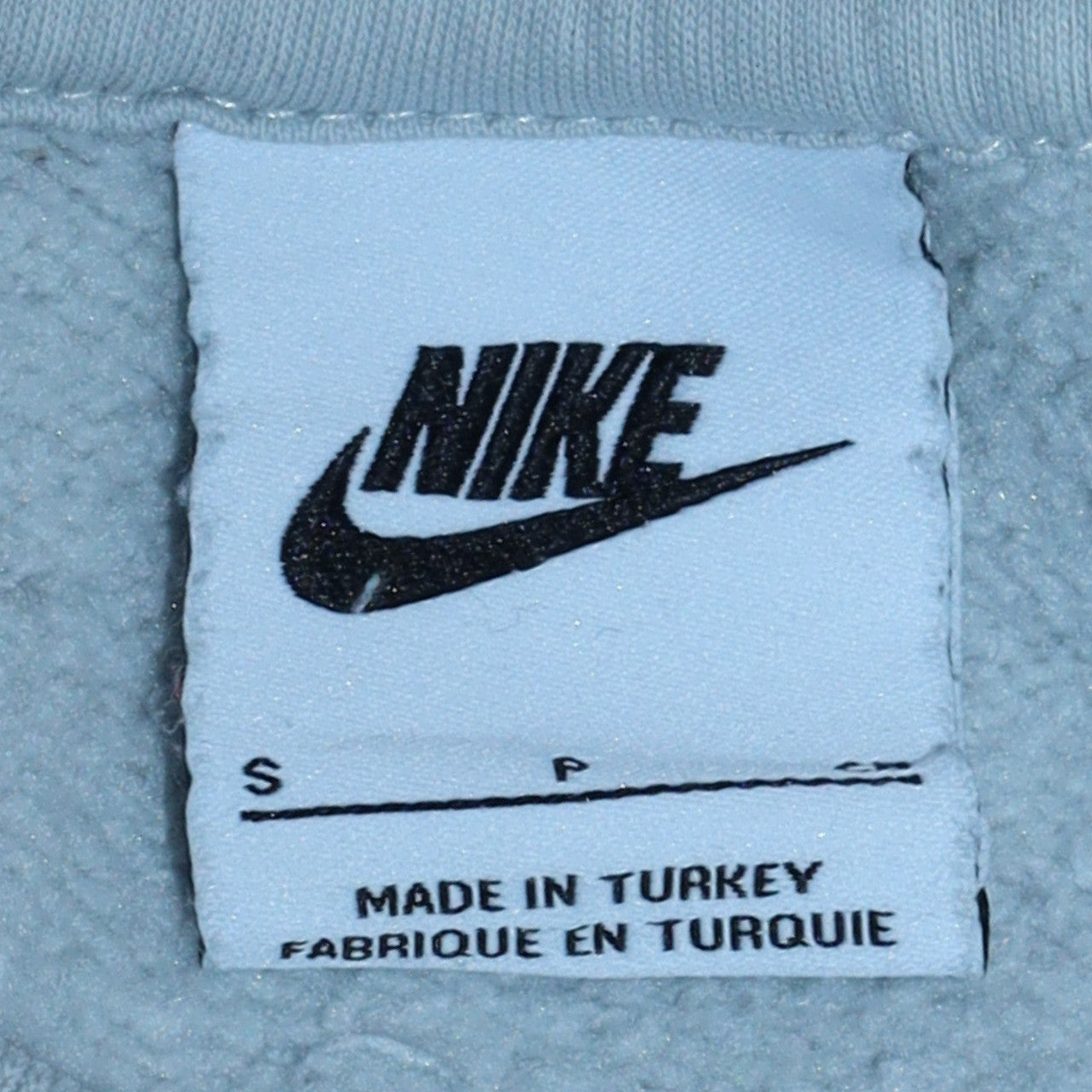 Nike Womens Grey Small Crew Neck Pullover Sweatshirt