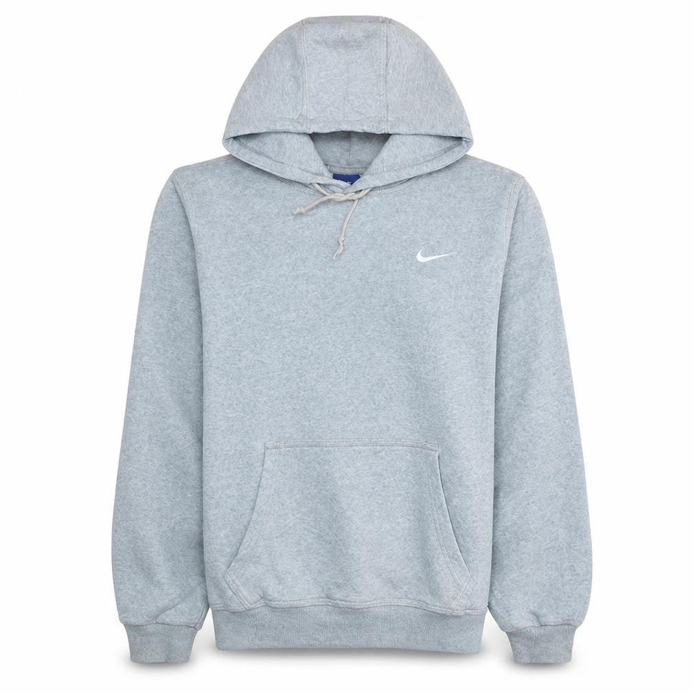 Nike Men's Grey Pullover Hoodie Small Fleece Sports Sweatshirt