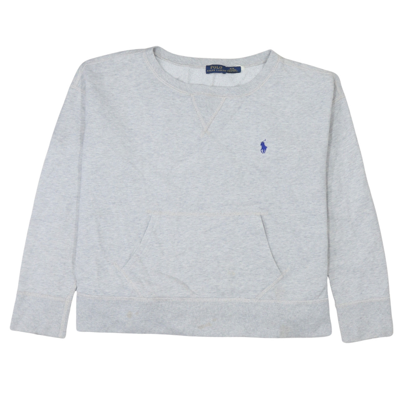 Nike Women's Grey Crew Neck Pullover Sweatshirt Small