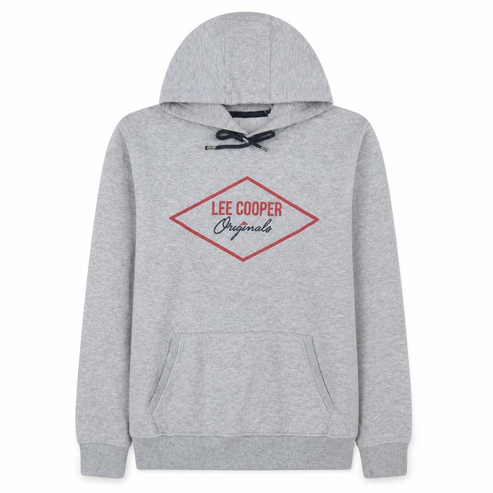 Lee Cooper Womens Grey Pullover Hoodie Size M