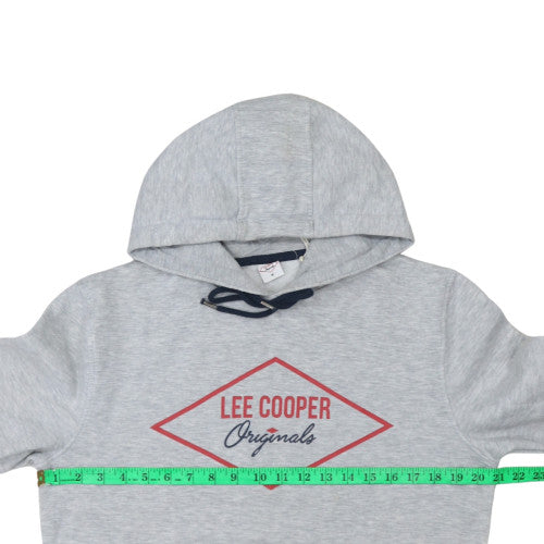 Lee Cooper Womens Grey Pullover Hoodie Size M