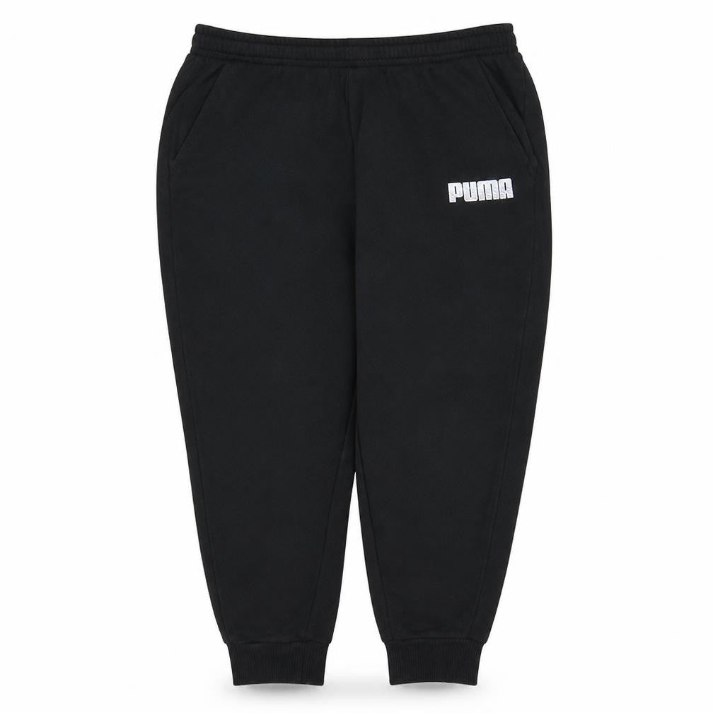 Puma Women’s Black 2XL Jogger Sweatpants with Logo