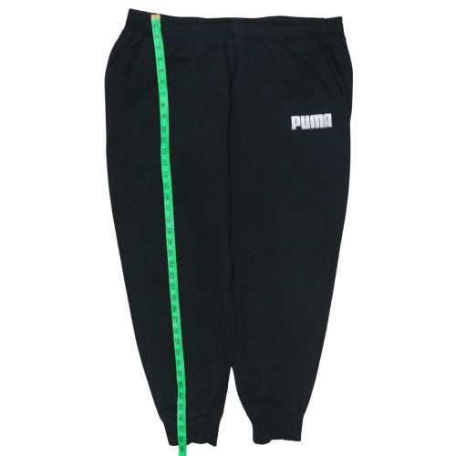 Puma Women’s Black 2XL Jogger Sweatpants with Logo