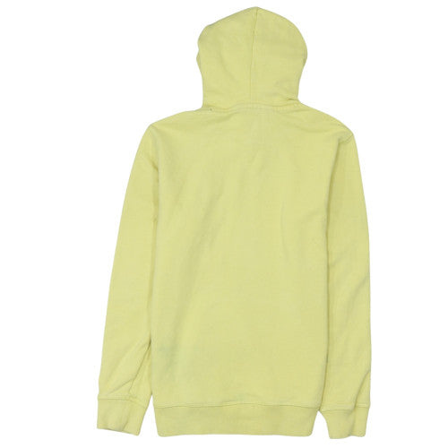 Champion Women's Yellow Small Pullover Hoodie with Logo