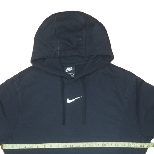 Nike Men’s Black Pullover Hoodie M Logo Fleece Sportswear