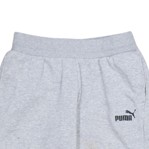 Puma Womens Grey Sweatpants Jogger Trousers Size M