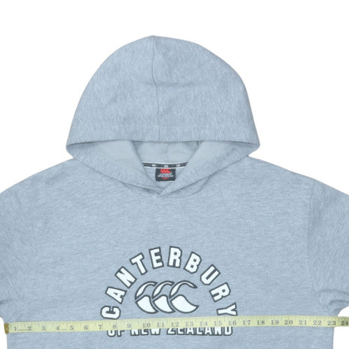 Canterbury of New Zealand Men's Grey Pullover Hoodie Size L
