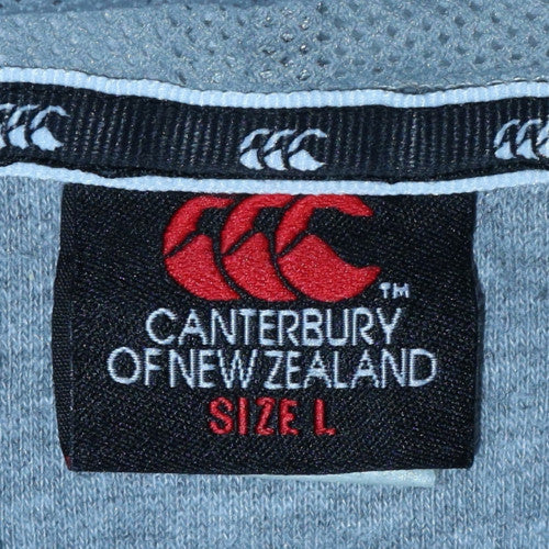 Canterbury of New Zealand Men's Grey Pullover Hoodie Size L