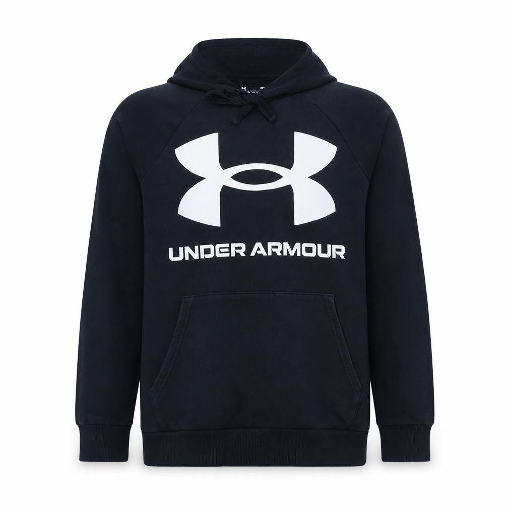 Under Armour Men's Black Small Pullover Hoodie with Logo ColdGear