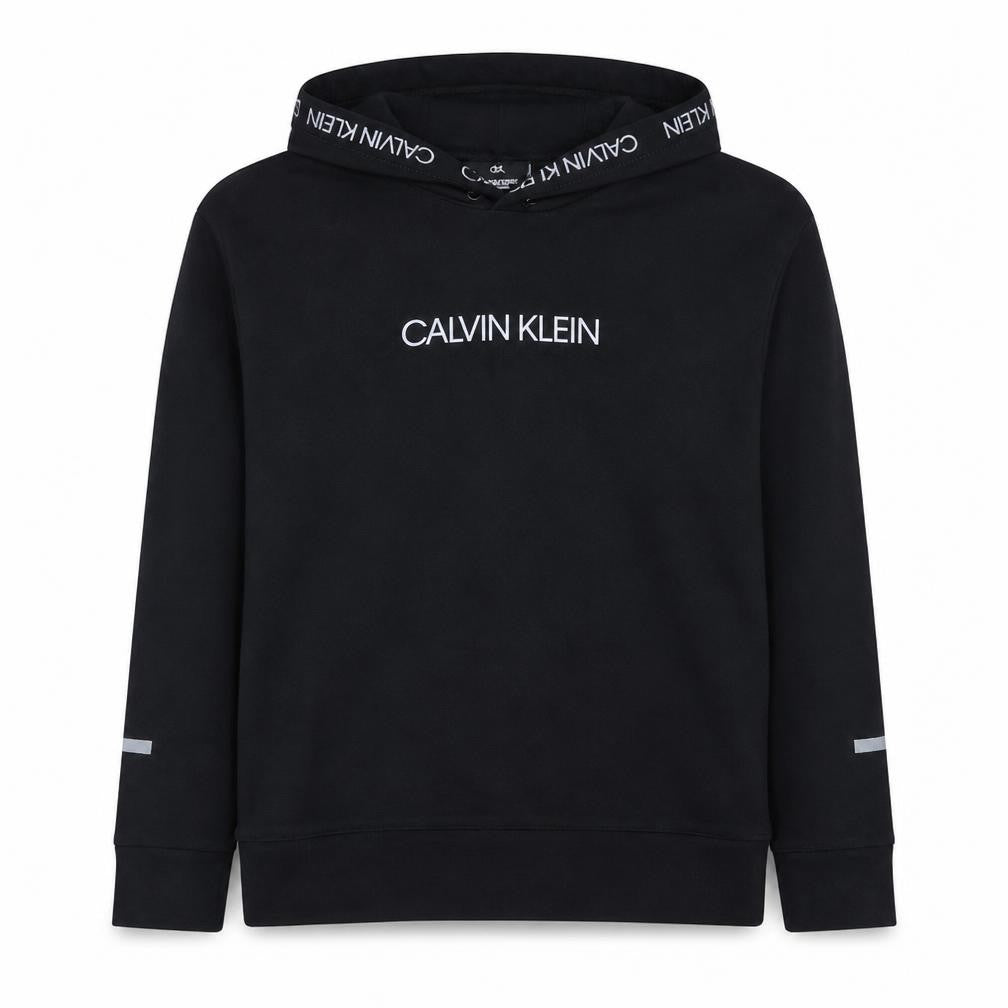 Calvin Klein Women’s Black Pullover Hoodie Small Cotton Blend