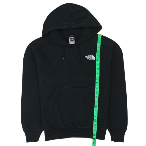The North Face Womens Black Pullover Hoodie S Graphic Back Print