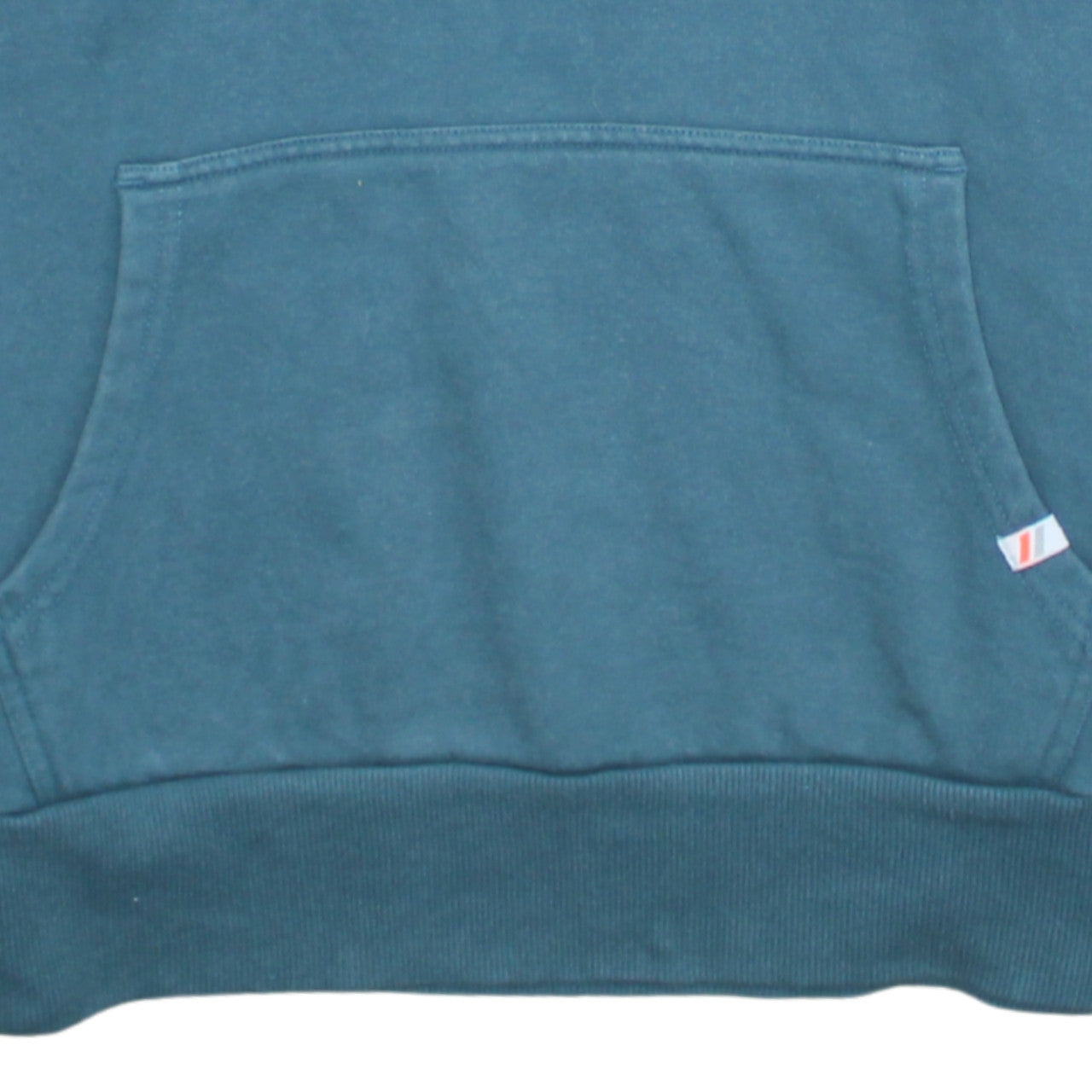 Superdry Women's Teal Pullover Hoodie Size M Cotton Blend Warm Blue Sweatshirt