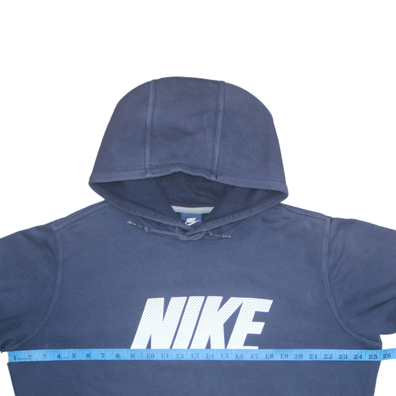 Nike Womens Navy Blue XL Pullover Hoodie Sweatshirt Cotton Blend