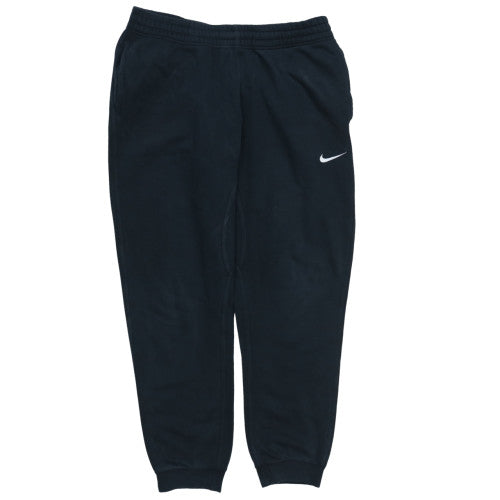 Nike Men's Black L Fleece Sweatpants Joggers Tapered Fit