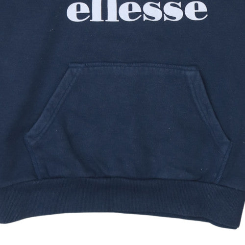 Ellesse Boys Blue & Red Pullover Hoodie 13-14 Years Graphic Logo Design