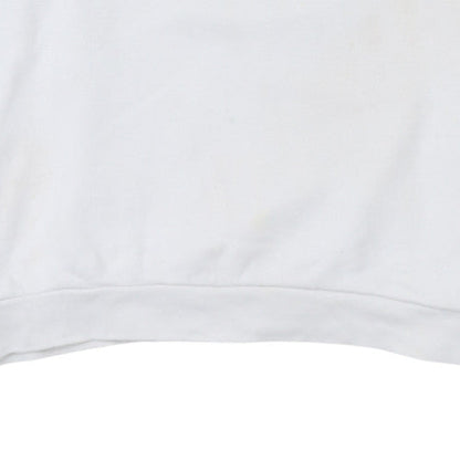 Levi's Women's White Logo Pullover Sweatshirt Size L