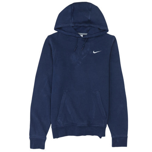 Nike Men's Blue Pullover Hoodie Small Regular Fit Fleece