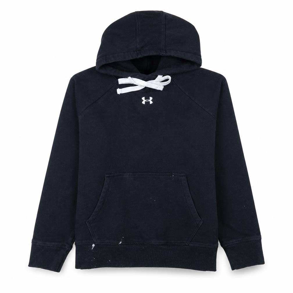 Under Armour Women's Black Pullover Hoodie Size S Loose Fit