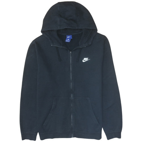 Nike Men's Black XL Full Zip Fleece Hoodie Sweatshirt
