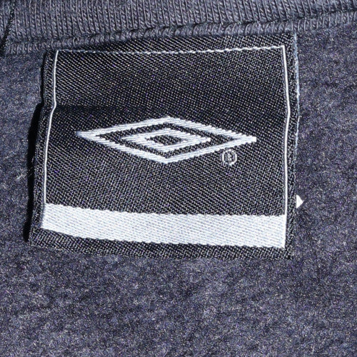 Umbro Men's Black Full Zip Sweatshirt Size L Sports Fleece