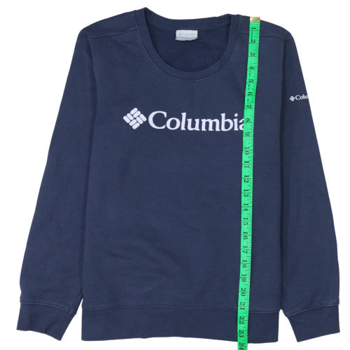 Columbia Men’s Blue Cotton Crew Neck Pullover Sweatshirt M