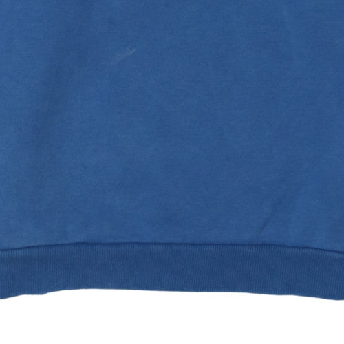 Puma Boys Blue Crew Neck Pullover Sweatshirt 13-14 Years Fleece Logo