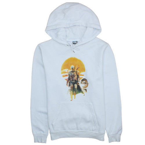 Primark Men’s White Star Wars Pullover Hoodie 2XL Fleece