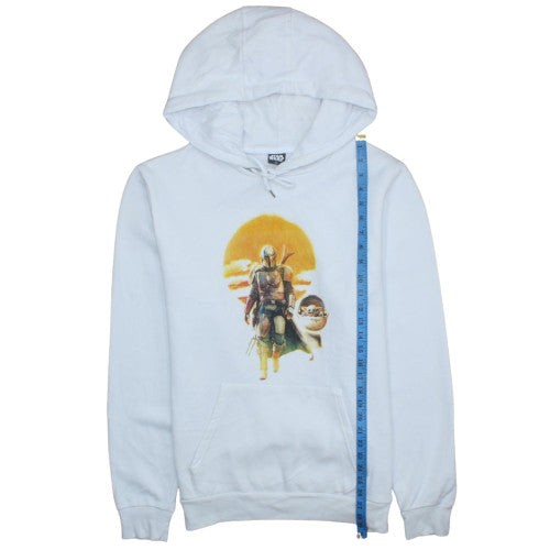 Primark Men’s White Star Wars Pullover Hoodie 2XL Fleece