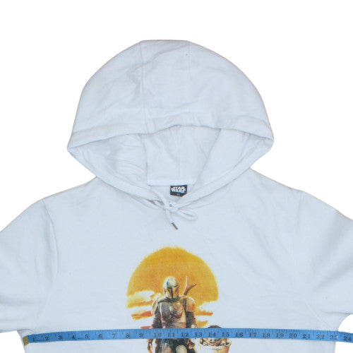 Primark Men’s White Star Wars Pullover Hoodie 2XL Fleece