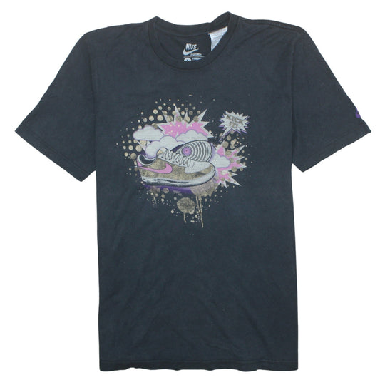 Nike Sportswear Men's Black Graphic Print T-Shirt Size L