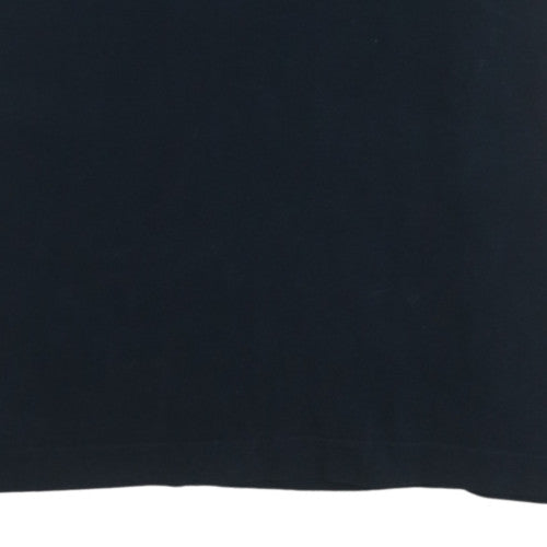 Kappa Men's Black XL Polo Shirt Cotton Classic Fit Short Sleeve