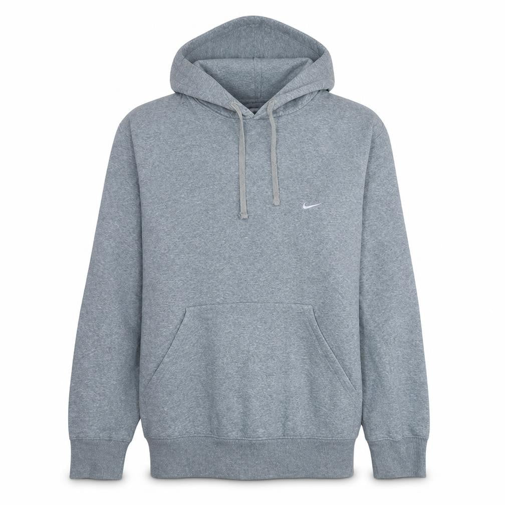 Nike Mens Grey XL Pullover Fleece Hoodie Sweatshirt