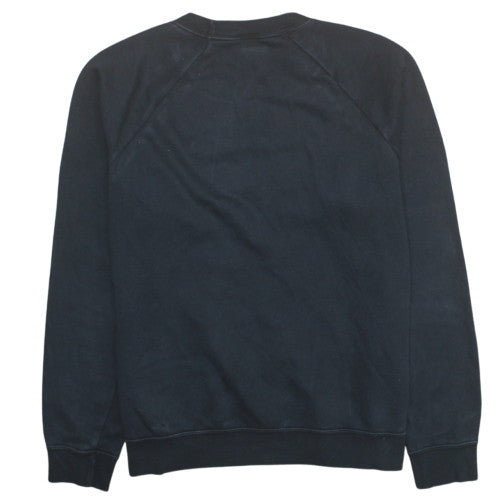 Nike Men's Black L Pullover Crew Neck Logo Sweatshirt