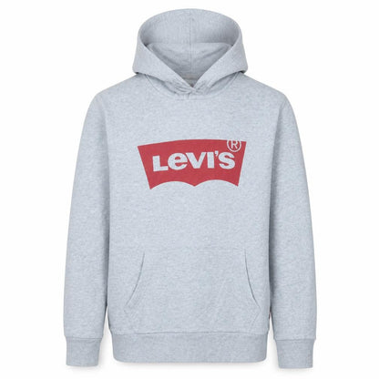 Levi's Men's Grey Pullover Hoodie M Logo Graphic Sweatshirt